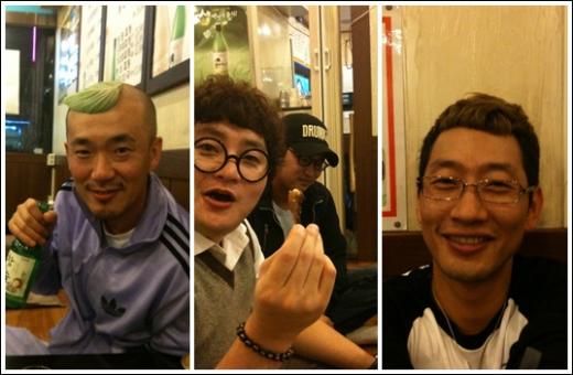 DJ DOC의 이하늘 이재용 김창렬(왼쪽부터) ⓒ사진출처=김창렬 트위터