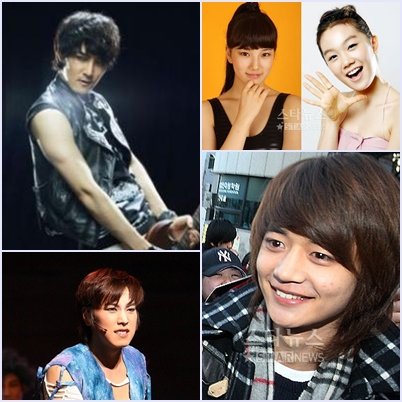 트랙스 멤버 제이 미쓰에이 수지 가수 주 샤이니 멤버 민호 슈퍼주니어 멤버 성민 (왼쪽위부터 시계방향 기준) ⓒ머니투데이 스타뉴스