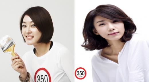 박진희(왼쪽)와 김서형