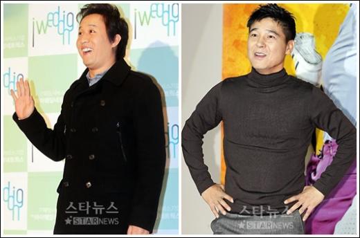 정준하(왼쪽)와 임창정 ⓒ머니투데이 스타뉴스