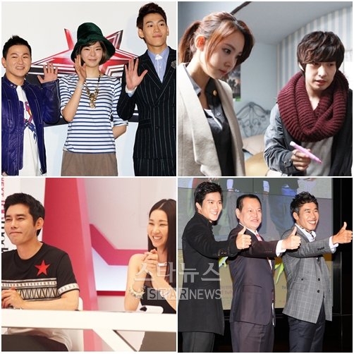 '슈퍼스타K2', '신의 퀴즈', '생초리','도전! 슈퍼모델 코리아'(맨 위 좌측부터 시계방향)ⓒ머니투데이 스타뉴스
