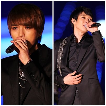 왼족부터 영웅재중,믹키유천. 머니투데이 스타뉴스