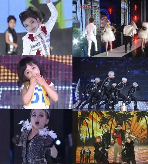 2010 SBS 가요대전 방송화면