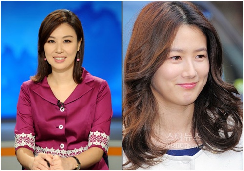 김성경(왼쪽)과 심은하