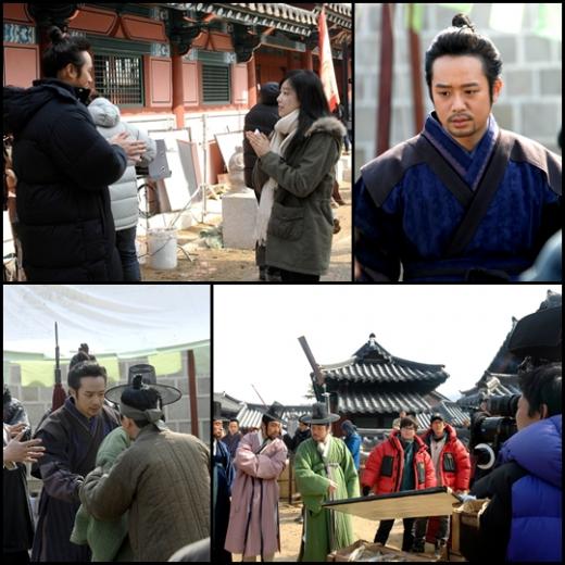 MBC 월화극 '짝패' 촬영 현장 ⓒMBC 제공