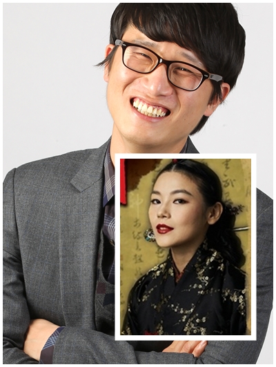 ▲ 송새벽, 하지혜(작은 사진) ⓒ양동욱 인턴기자 dwyang@, 연극 '이' 포스터