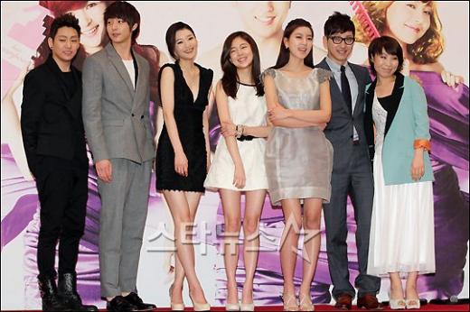 KBS 2TV '헤어쇼' 출연진. 안용준 현우 차수연 백진희 최윤소 이승효 오나미(왼쪽부터) ⓒ사진=임성균 기자