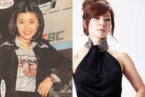 1978년 이미숙 데뷔 시절 모습(왼쪽)과 현재의 이미숙 <사진제공=SBS>