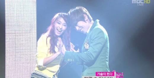 케이윌(왼쪽)과 씨스타 보라 <사진=보라 트위터>