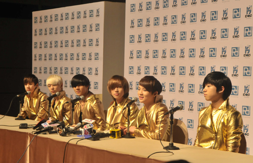 아이돌 그룹 틴탑 ⓒTOP미디어