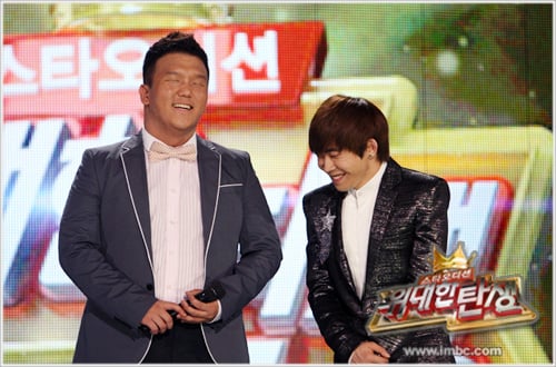 이태권(왼쪽)과 백청강 ⓒ사진=MBC '스타오디션 위대한 탄생' 홈페이지
