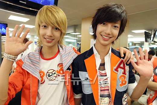 보이프렌드 쌍둥이 영민(왼쪽)과 광민 ⓒ이기범 기자