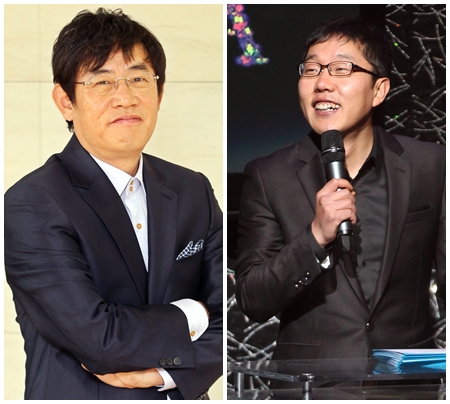 이경규(왼쪽)와 김제동ⓒ홍봉진 기자