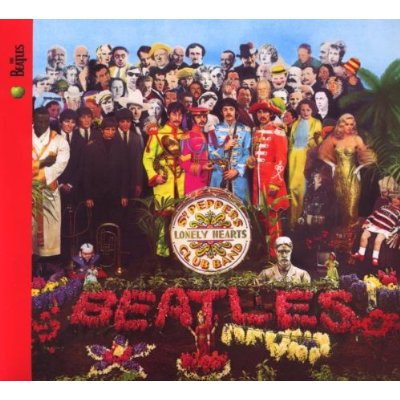 비틀스의 1967년 발매 앨범 'Sgt.pepper's lonely hearts club band' 재킷 사진