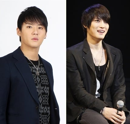 김준수(왼쪽), 김재중