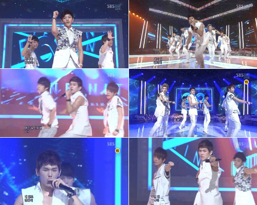 그룹 인피니트 <사진=SBS '인기가요'>