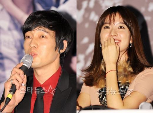 소지섭(왼쪽)과 한효주 ⓒ머니투데이 스타뉴스 최준필 인턴기자