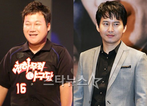 김현철(왼쪽)과 윤기원 ⓒ스타뉴스