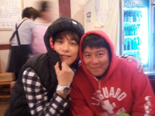 김원준(왼쪽)과 이재훈 ⓒ출처= 김원준 트위터