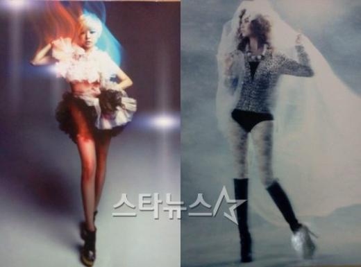 소녀시대의 써니(왼쪽)와 서현