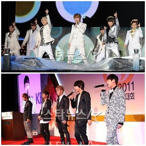 슈퍼주니어(위)와 비스트 ⓒ머니투데이 스타뉴스