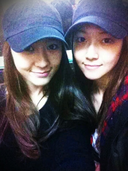 크리스탈(왼쪽)과 제시카 ⓒ출처= 크리스탈 미투데이