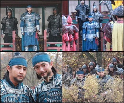 전장에 나가는 대수와 용수 ⓒ사진=위드인 엔터테인먼트 제공