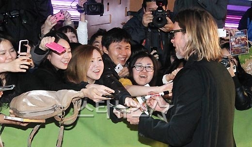 브래드 피트 ⓒ사진=홍봉진 기자