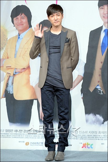 JTBC 개국특집 아침드라마 '여자가 두 번 화장할 때' 남자 주인공을 맡은 데니안 ⓒ사진=최준필 인턴기자
