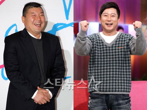 강호동(왼쪽)과 이수근 ⓒ스타뉴스