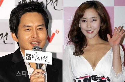 윤기원(왼쪽)과 황은정 ⓒ스타뉴스