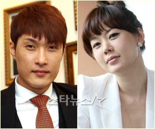 김기수(왼쪽)과 안선영 ⓒ사진=스타뉴스