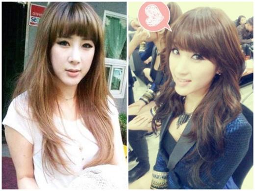 가수 서인영(왼쪽)과 그룹 나인뮤지스 멤버 현아 ⓒ출처=서인영 트위터, 현아 트위터