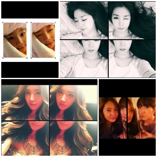(왼쪽부터)태연,티파니,유리,제시카 ⓒ출처 = 온라인 커뮤니티