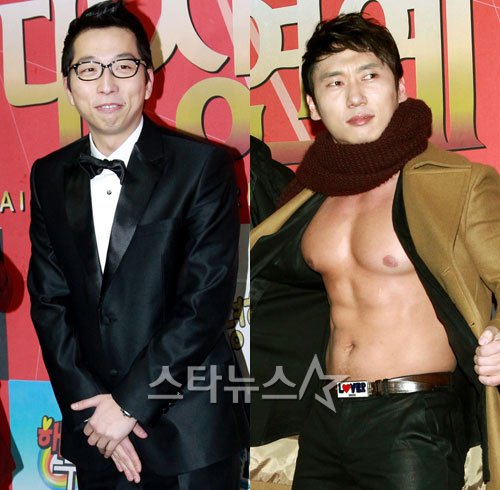 개그맨 정범균(왼쪽)과 이승윤 ⓒ스타뉴스