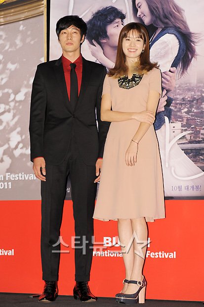 소지섭(왼쪽)과 한효주 ⓒ사진=최준필 인턴기자