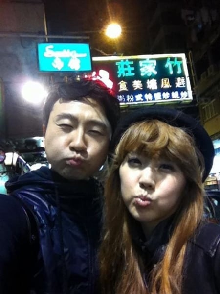 주영훈(왼쪽),이은미ⓒ주영훈트위터