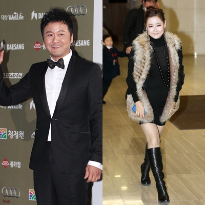 공형진(왼쪽)과 박선주 ⓒ스타뉴스