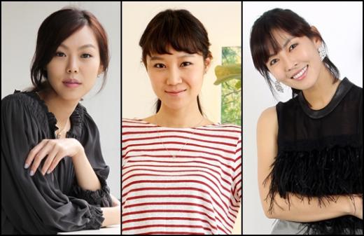 왼쪽부터 김민희,공효진,김소연. 머니투데이 스타뉴스.