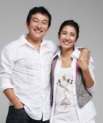 이재룡(왼쪽)과 유호정