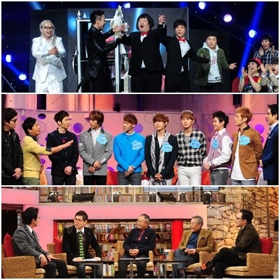 KBS 2TV 예능프로그램 '개그콘서트' '승승장구' '이야기쇼 두드림'(맨 위부터) ⓒ사진=KBS