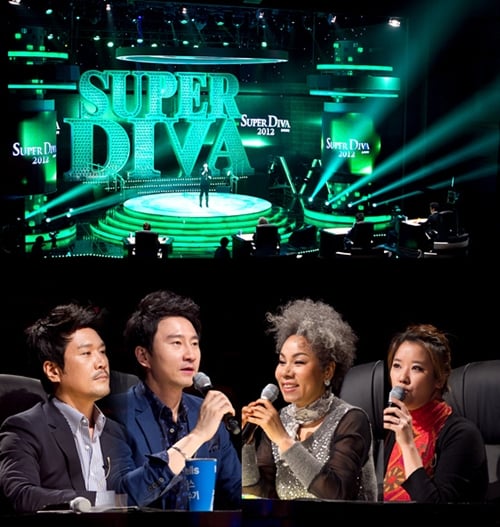 케이블채널 tvN '슈퍼디바2012'