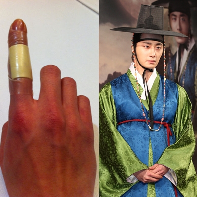 ⓒ출처=정일우 트위터(왼쪽), 남윤호 인턴기자