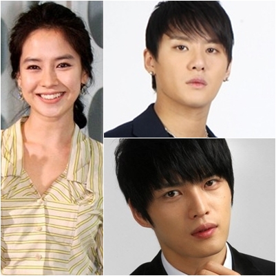 송지효 김준수 김재중(왼쪽부터 시계방향) ⓒ스타뉴스