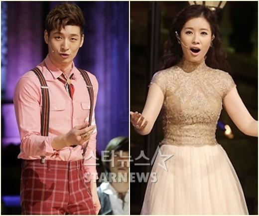 가수 손호영(왼쪽)과 박기영 ⓒ사진=안은나 인턴기자