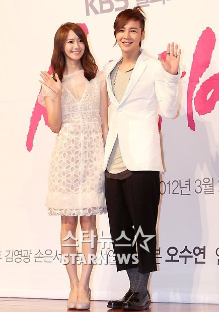 윤아(왼쪽)와 장근석 ⓒ사진=홍봉진 기자