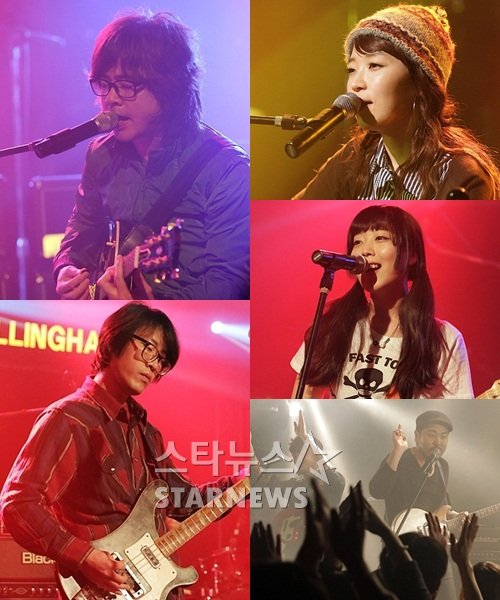 노이즈캣, 랄라스윗, 룩앤리슨, 칵스, 얄개들(왼쪽 위부터 시계방향) ⓒ사진=안은나 인턴기자