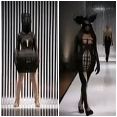 세계적인 팝스타 레이디 가가가 착용해 화제가 된 조아라의 작품 <제공=조아라·출처=조아라 홈페이지 notjustalabel.com/arajo>