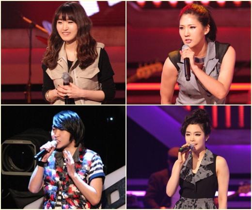 (왼쪽위부터 시계방향)하예나, 장은아, 이윤경, 강태우 ⓒ사진=Mnet 제공