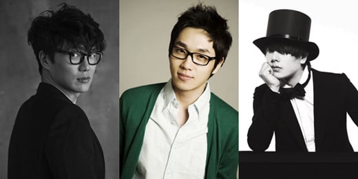 성시경, SG워너비 이석훈, 박효신(사진왼쪽부터)